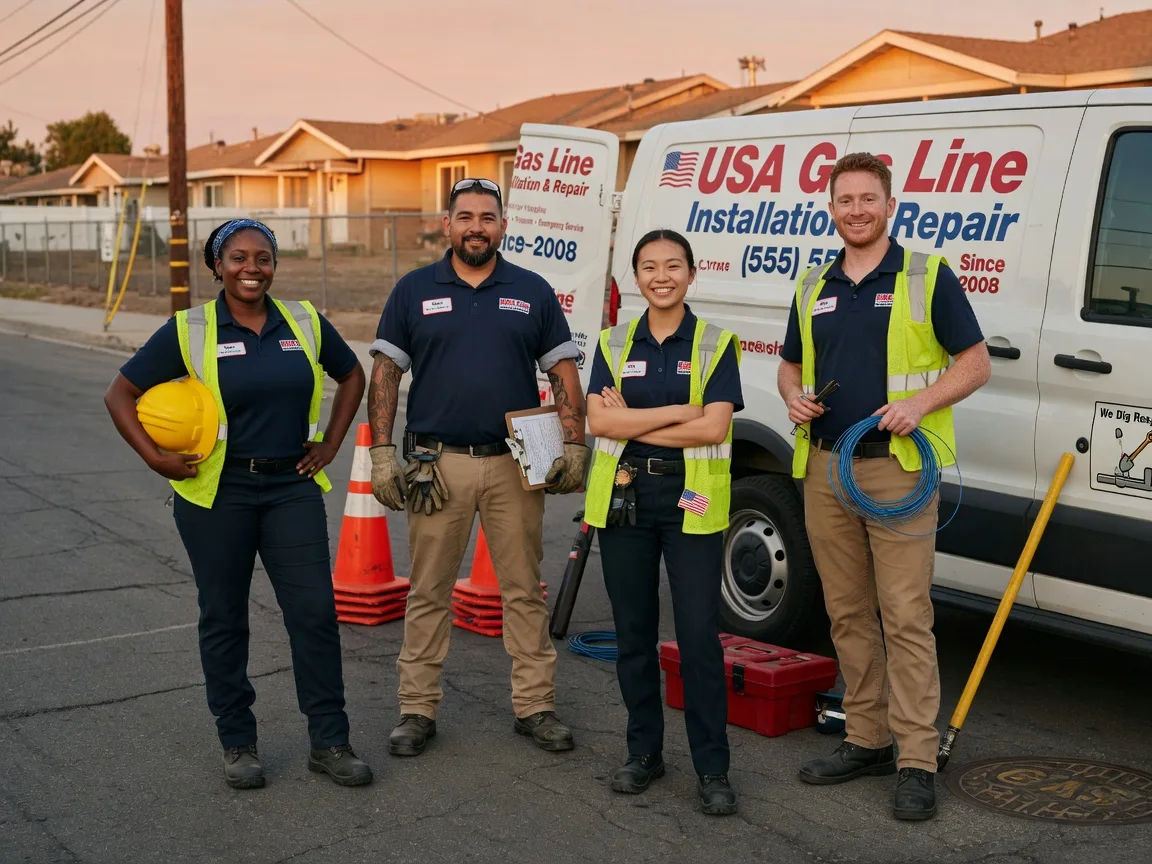 Gas Line Installation company in Sherman, MS